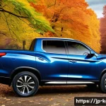 쌍용 렉스턴 스포츠 칸의 가격표 - A sleek, modern SsangYong Rexton Sports Khan pickup truck parked in a rugged outdoor setting during ...